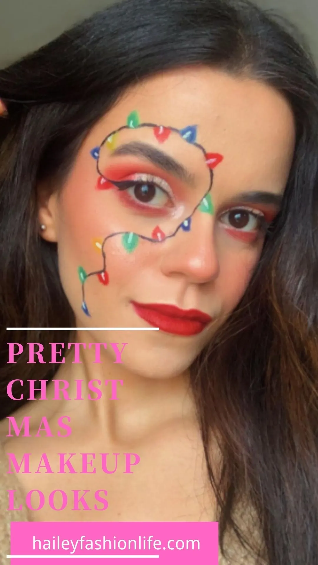 30+ Pretty Christmas Makeup Looks To Try On December
