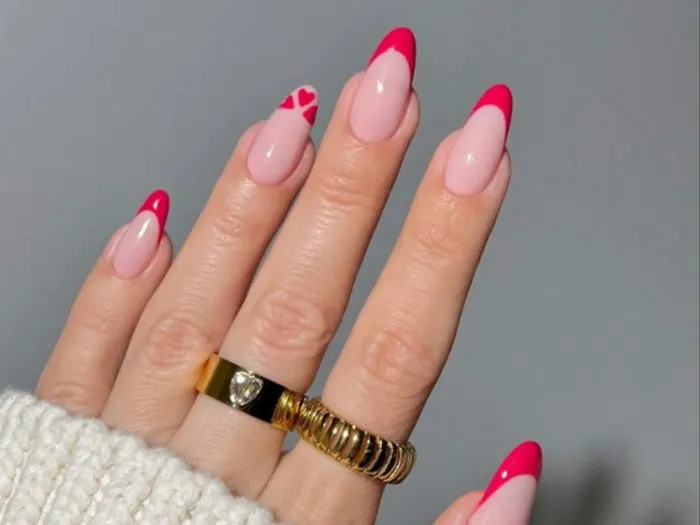 30 Cute valentines nails with nails art ideas 2022