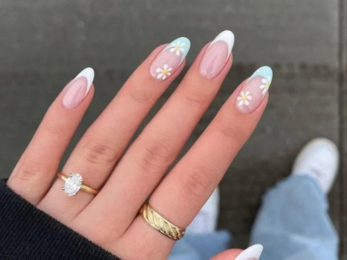 30 Best short french tip nails and nails art 2022